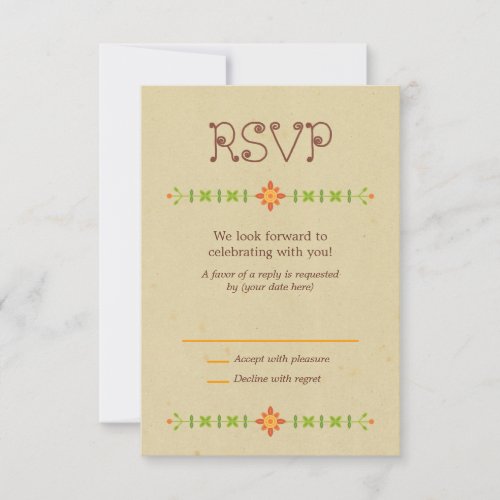 Lovebird Owls Wedding RSVP Custom Invitation