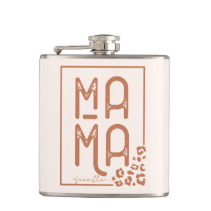 Rustic Boho Mama Flask