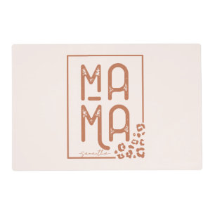 Rustic Boho Mama Placemat