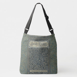 Rustic Book Cover Bags Jane Eyre