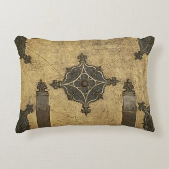 Rustic Book Cover Cushions Medieval Style by OldArtReborn at Zazzle