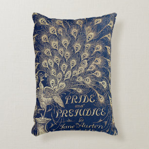 Rustic Book Cover Cushions Pride And Prejudice