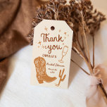 Rustic Boots and Bubbly Hand Drawn Thank you Gift Tags<br><div class="desc">Celebrate in style with our charming hand-drawn favor tags! Featuring cowboy boots and clinking champagne glasses,  these rustic-themed tags add a personalized touch to your thank you gifts. Perfect for weddings,  showers,  and more,  they're a delightful way to show appreciation to your guests. Matching items in Cava party design.</div>