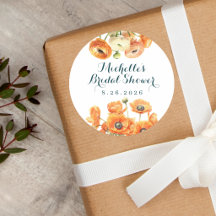 Rustic Botanical Garden Floral Bridal Shower