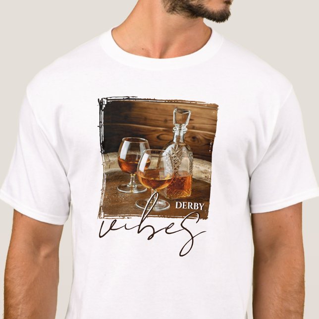 Rustic Bourbon Derby Vibes T-Shirt (Rustic Bourbon Derby Vibes T-Shirt)