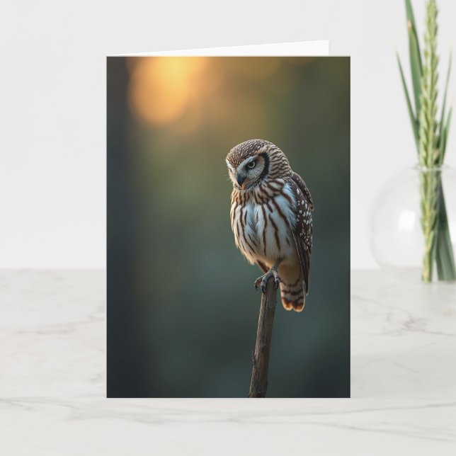 Rustic Branch Fathers Day Card (Front)