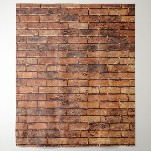Rustic Brick Photo Backdrop Tapestry