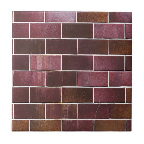 Rustic Brick Red Tile Texture Pattern