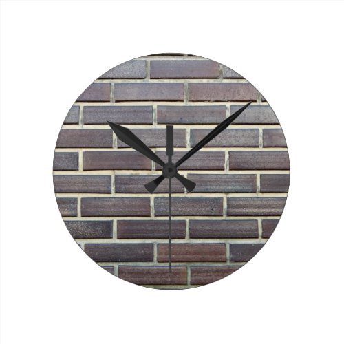 Rustic bricks wall clocks