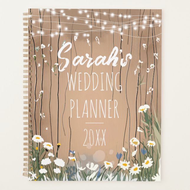 Rustic Bridal Wedding Planner | Barn Floral Design (Front)