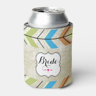 Rustic Bride's Vintage Style Can Cooler