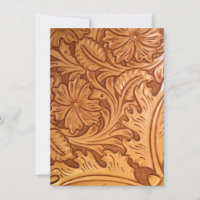 Rustic brown cowboy fashion western leather