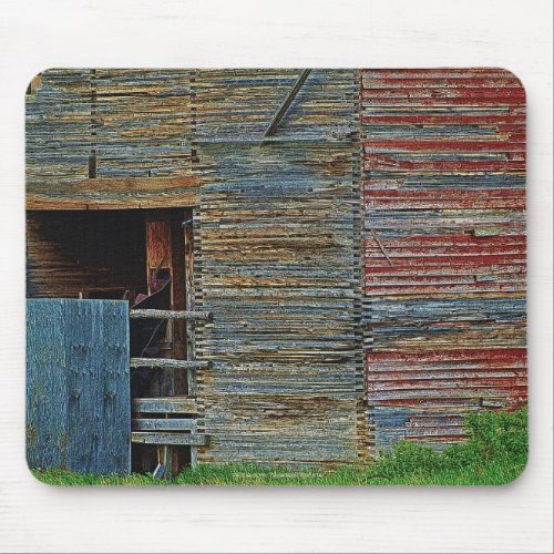 Rustic Buildings Farm Sheds Architecture Mouse Pad