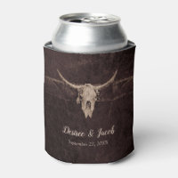 Rustic Bull Skull Wedding Country Western Texture