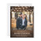 Rustic Burgundy Floral Mason Jar Save the Date