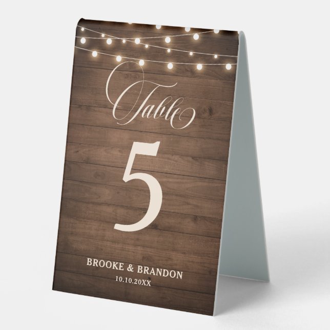 Rustic Burgundy Floral Mason Jar Wedding Table Tent (Front)