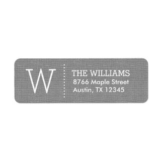 Monogram Labels
