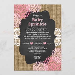 Baby shower open house sales wording