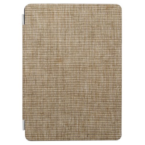 rustic burlap nature pattern iPad air cover