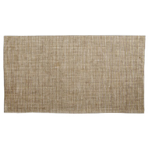 Rustic Burlap Nature Pattern Pillow Case – Farm