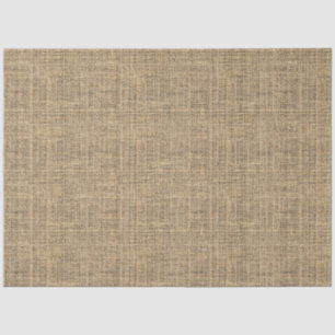 Rustic Burlap Texture Furniture Decoupage Tissue Paper