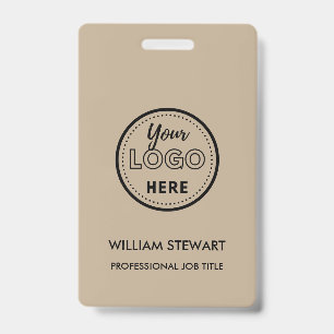 Rustic Business Logo Company Employee Staff Badge