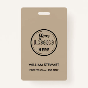 Rustic Business Logo Company Employee Staff Badge