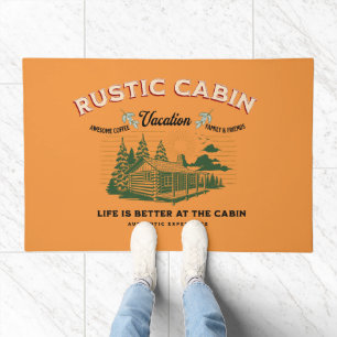Rustic Cabin Life is Better at The Cabin Doormat