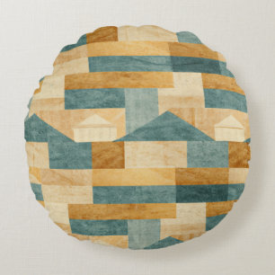 Rustic/Cabin/Lodge/Mountain  Round Pillow
