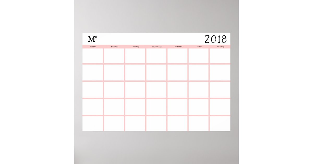 Rustic Calendar : Poster | Zazzle