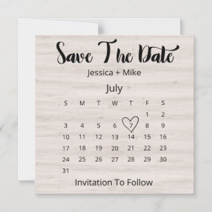 July Calendar Invitations & Invitation Templates | Zazzle