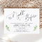Rustic Calligraphy Greenery Rehearsal Dinner