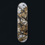 Rustic Camo Forest Pattern Skateboard<br><div class="desc">Blend into the wild with this rugged camo forest skateboard design, where branches, bark, and leaves intertwine like nature’s own battle cry. Whether you're bombing hills or cruising sidewalks, this board turns heads with its earthy, tactical vibe. Inspired by the raw beauty of woodland terrain, it’s perfect for adventurers who...</div>