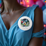 Rustic Camp Bride Personalized Bachelorette Party Button<br><div class="desc">Celebrate the "Camp Bride" bachelorette weekend with this whimsical personalized button. Featuring a charming illustration of a tent, campfire, cocktails, and a camper under a moonlit sky, this button perfectly captures the rustic glamping theme. Fully customizable with the bride's name, it's a fun accessory for the bride tribe to wear...</div>