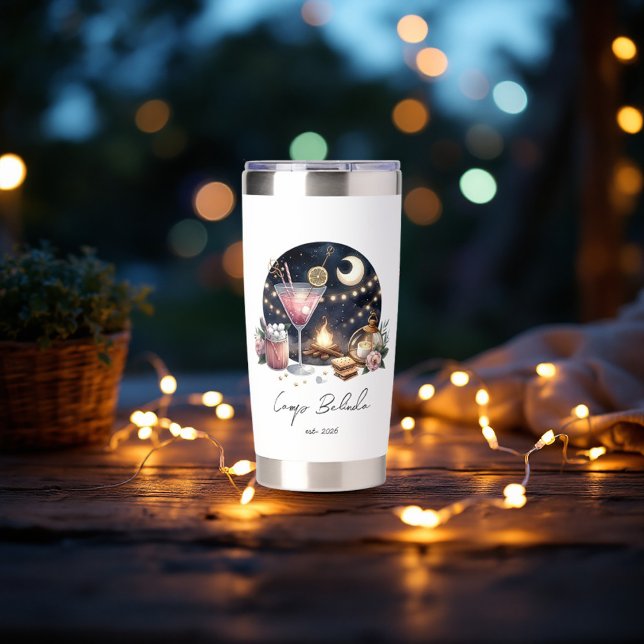 Rustic Camp Bride Personalized Insulated Tumbler (Rustic Camp Bride Personalized Insulated Tumbler)