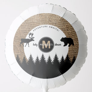Rustic Camping Outdoors Adventure Balloon