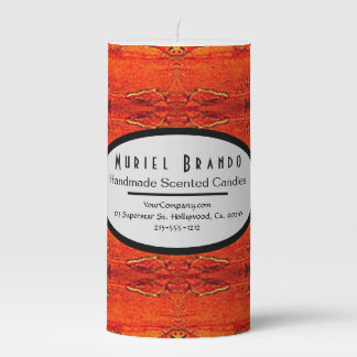 Rustic Candle Company Supplies Pillar Candle