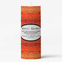 Rustic Candle Company Supplies Pillar Candle