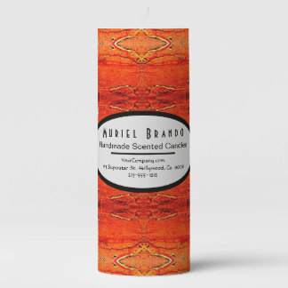 Rustic Candle Company Supplies Pillar Candle