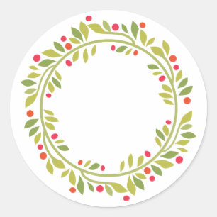 Rustic Canning Homemade Jam or Pickles Classic Round Sticker