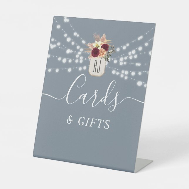 Rustic Cards and Gifts Wedding Sign (Front)