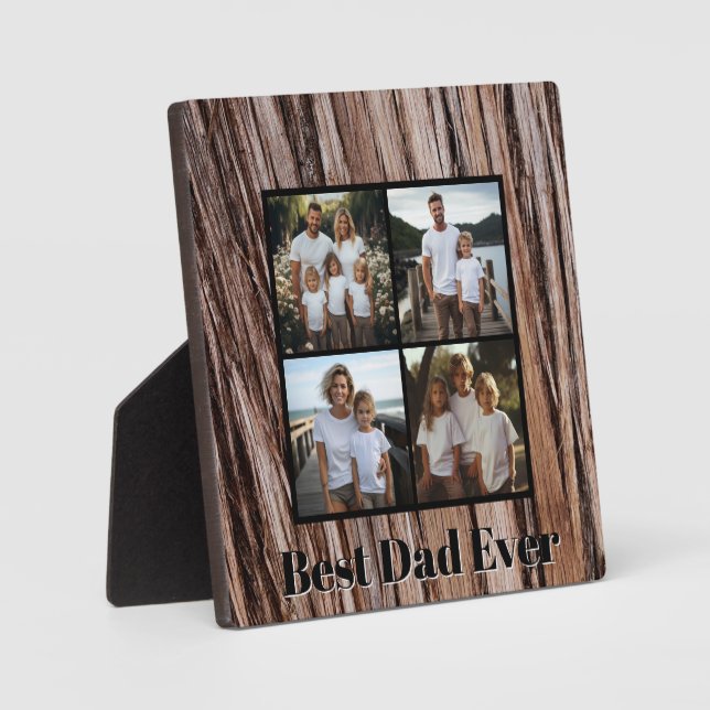 Rustic cedar bark nature tree outdoors lover plaque (Front)