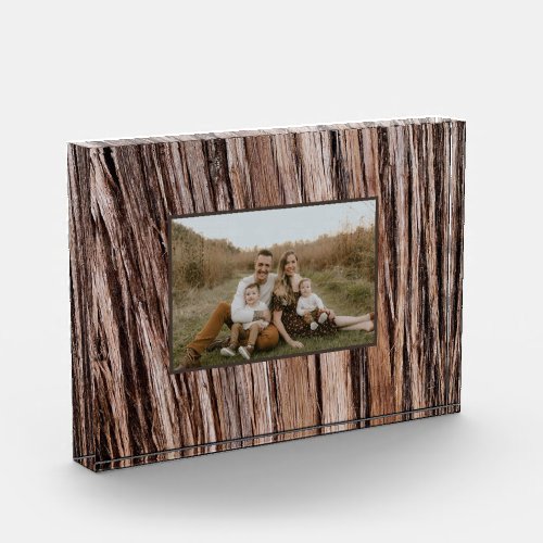 Rustic cedar bark nature tree outdoors pattern photo block