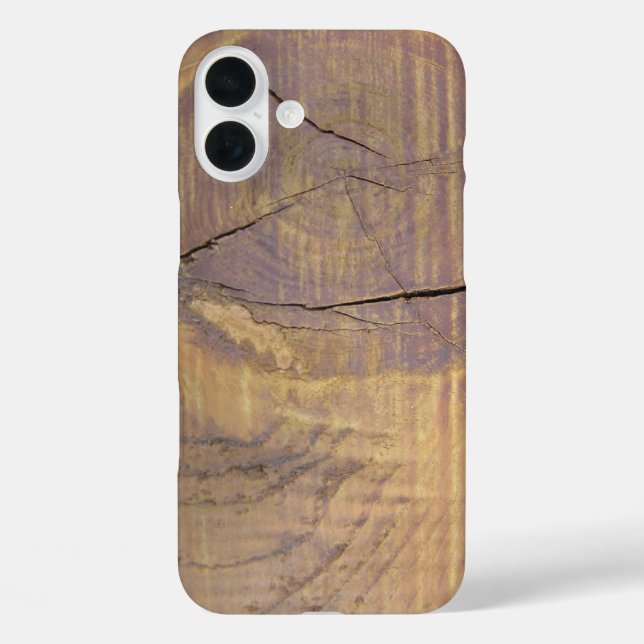 Rustic Cedar Wood Knot Close-Up Photograph Case-Mate iPhone Case (Back)