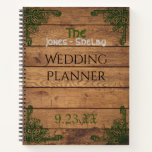 Rustic Celtic Claddagh Wedding Planner Notebook at Zazzle