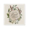 Rustic chalk + wood slice bridal shower party