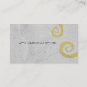Rustic chalkboard Vintage Business Card