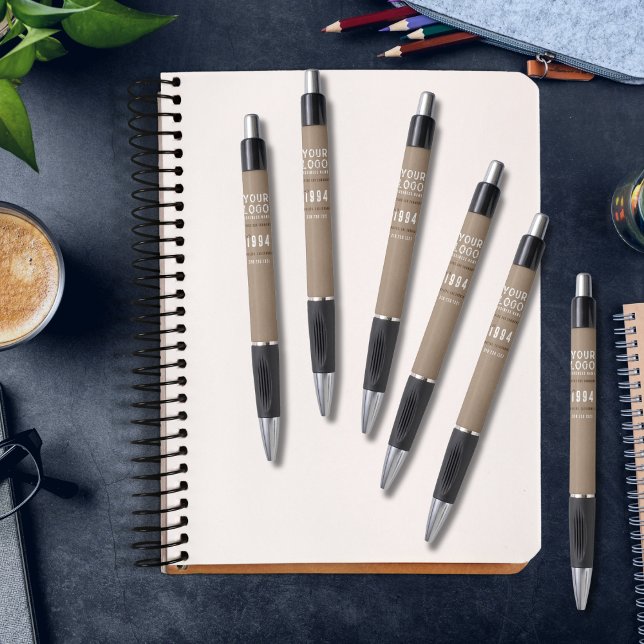 Rustic Charm Kraft Paper Add Your Logo Pen (Creator Uploaded)