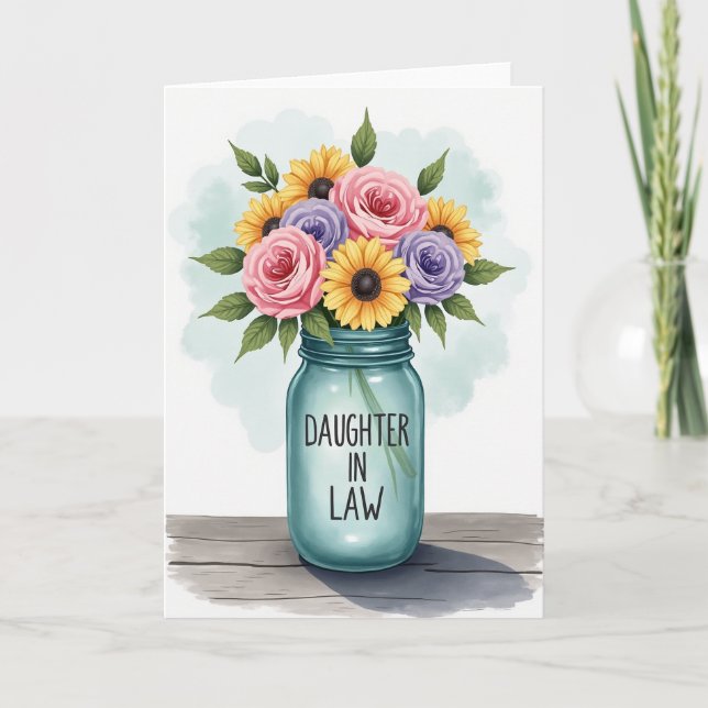 Rustic Charm Mothers Day Card (Front)