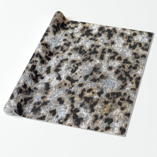Rustic Cheetah Print Design Wrapping Paper